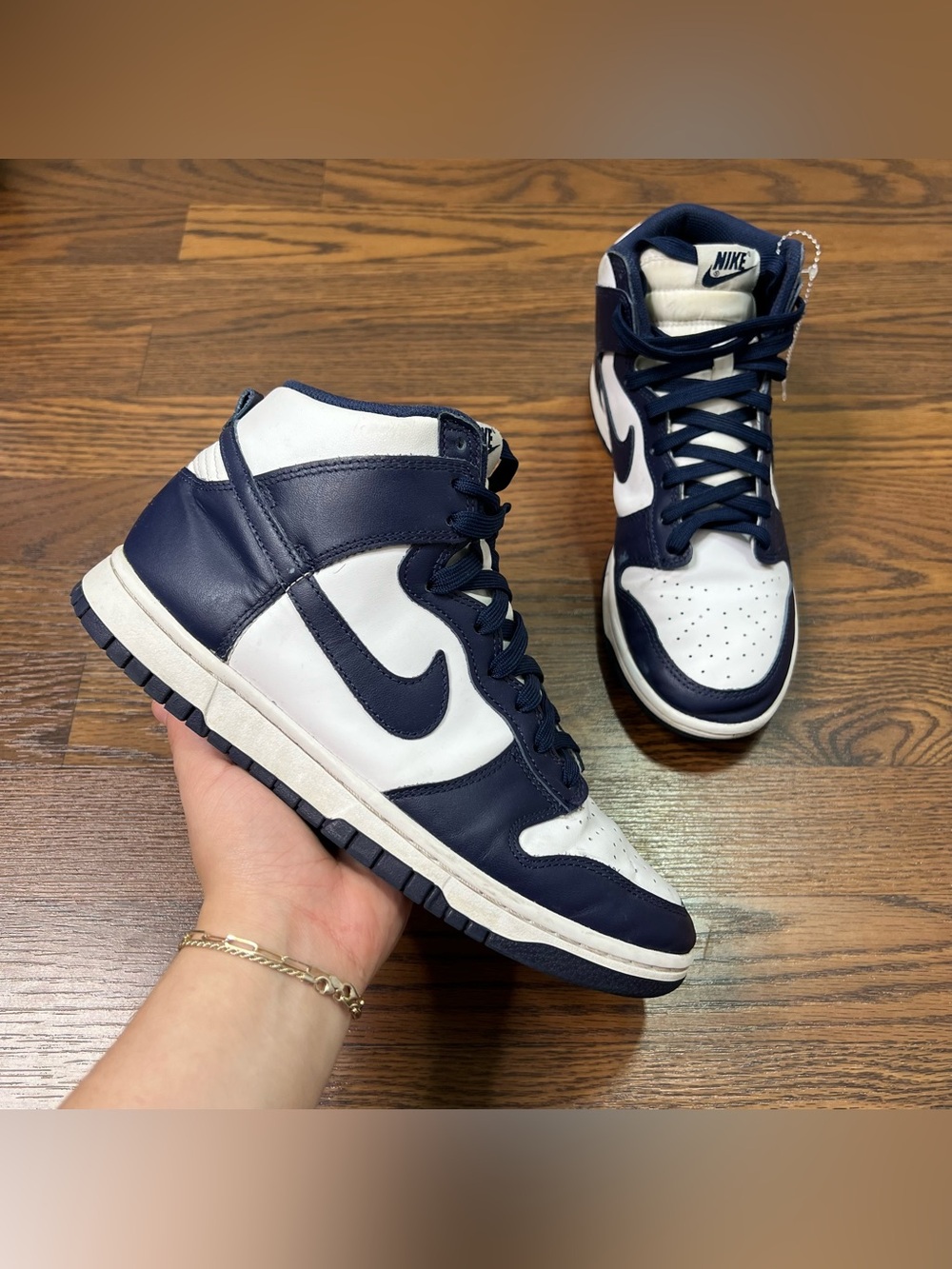 Nike Dunk High 'Midnight Navy' sneakers size Men’s 8